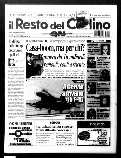 Il Resto del Carlino : giornale dell'Emilia